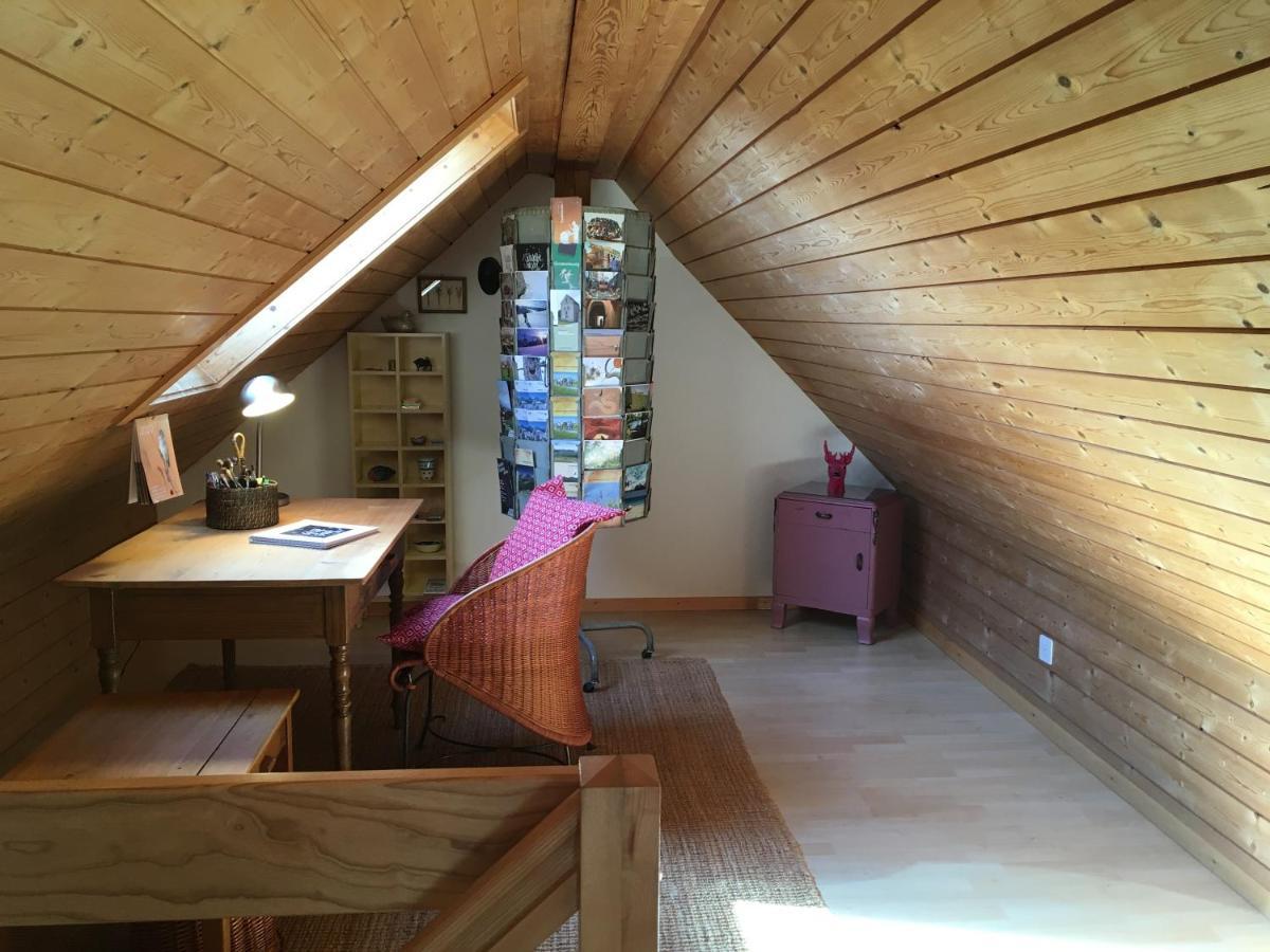 3,5 Zimmerferienwohnung Schwalbenaescht Rueeggisberg Exteriör bild